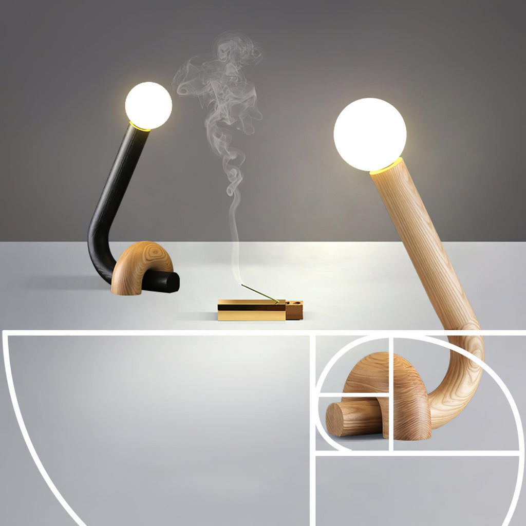 curled-table-lamp-anzaz-Black & Wood color-12