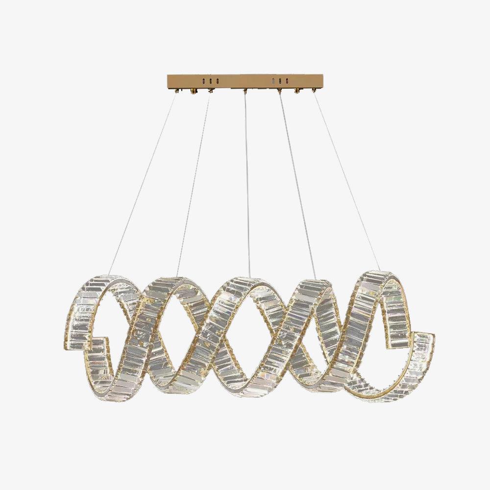 curved-led-chandelier-anzaz-Gold+Clear-5