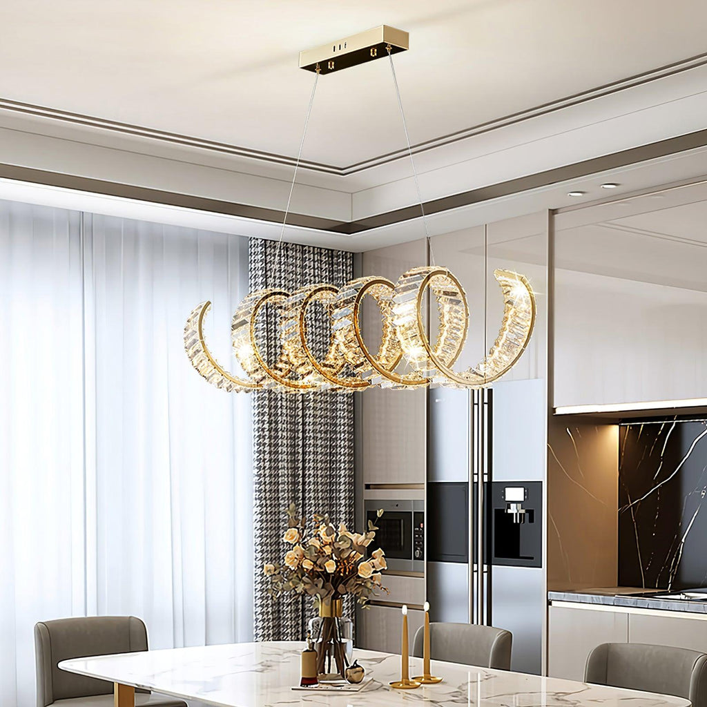 curved-led-chandelier-anzaz-Gold+Clear-2