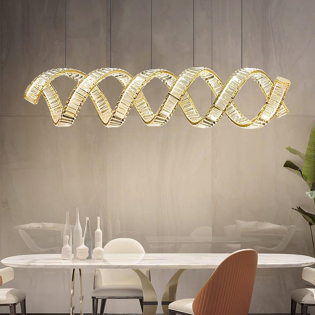 curved-led-chandelier-anzaz-Gold+Clear-6