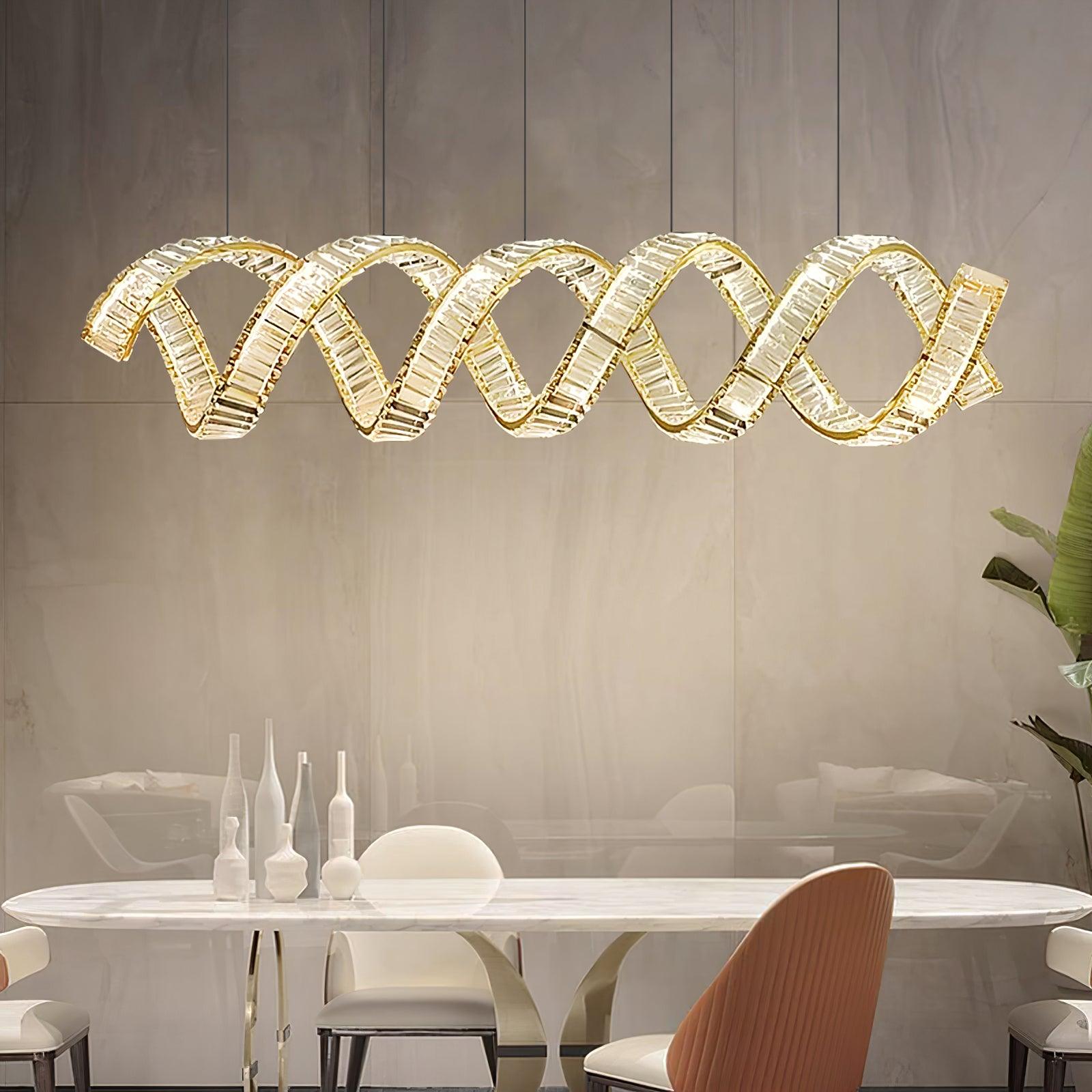 curved-led-chandelier-anzaz-Gold+Clear-6