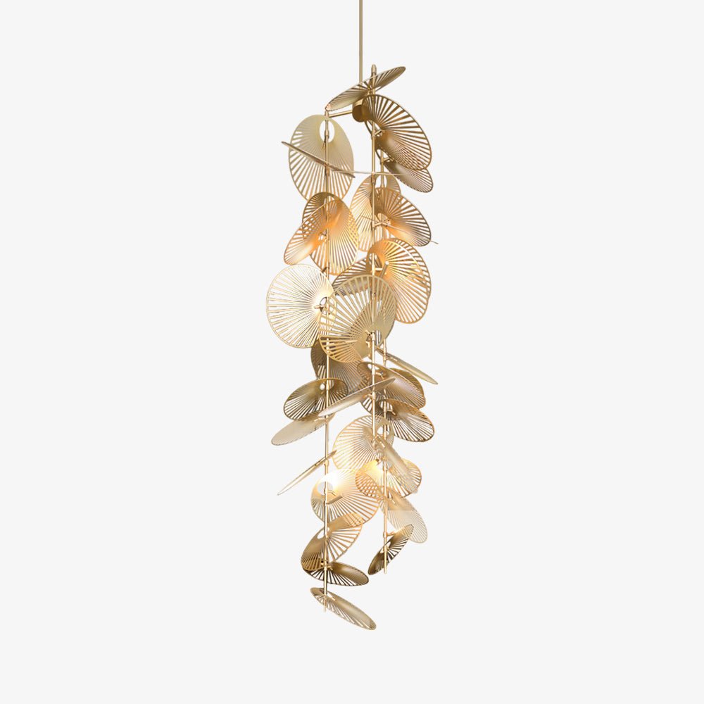 customize-leaf-chandelier-anzaz-Gold-1