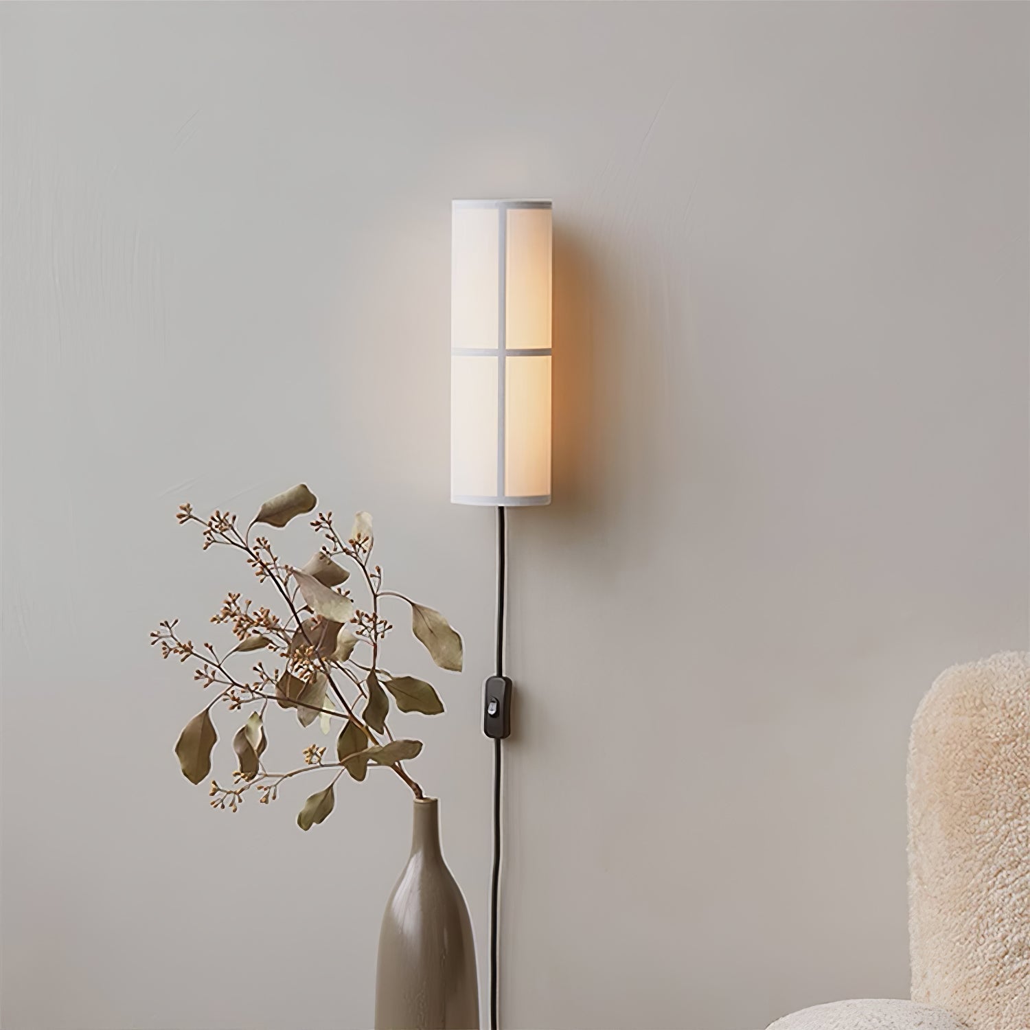 cylinder-fabric-plug-in-wall-lamp-anzaz-White-4