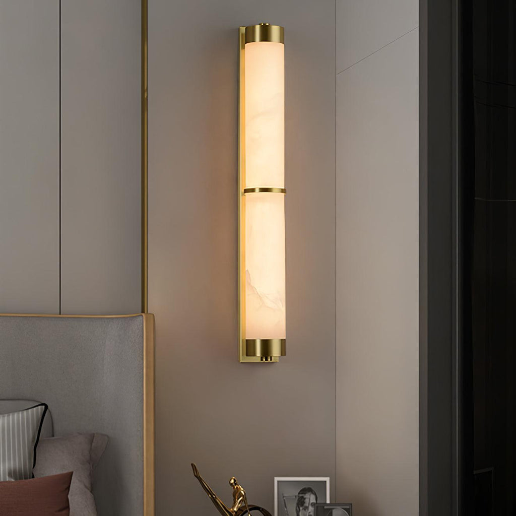 cylindra-alabaster-brass-wall-light-anzaz-Brass & White-10