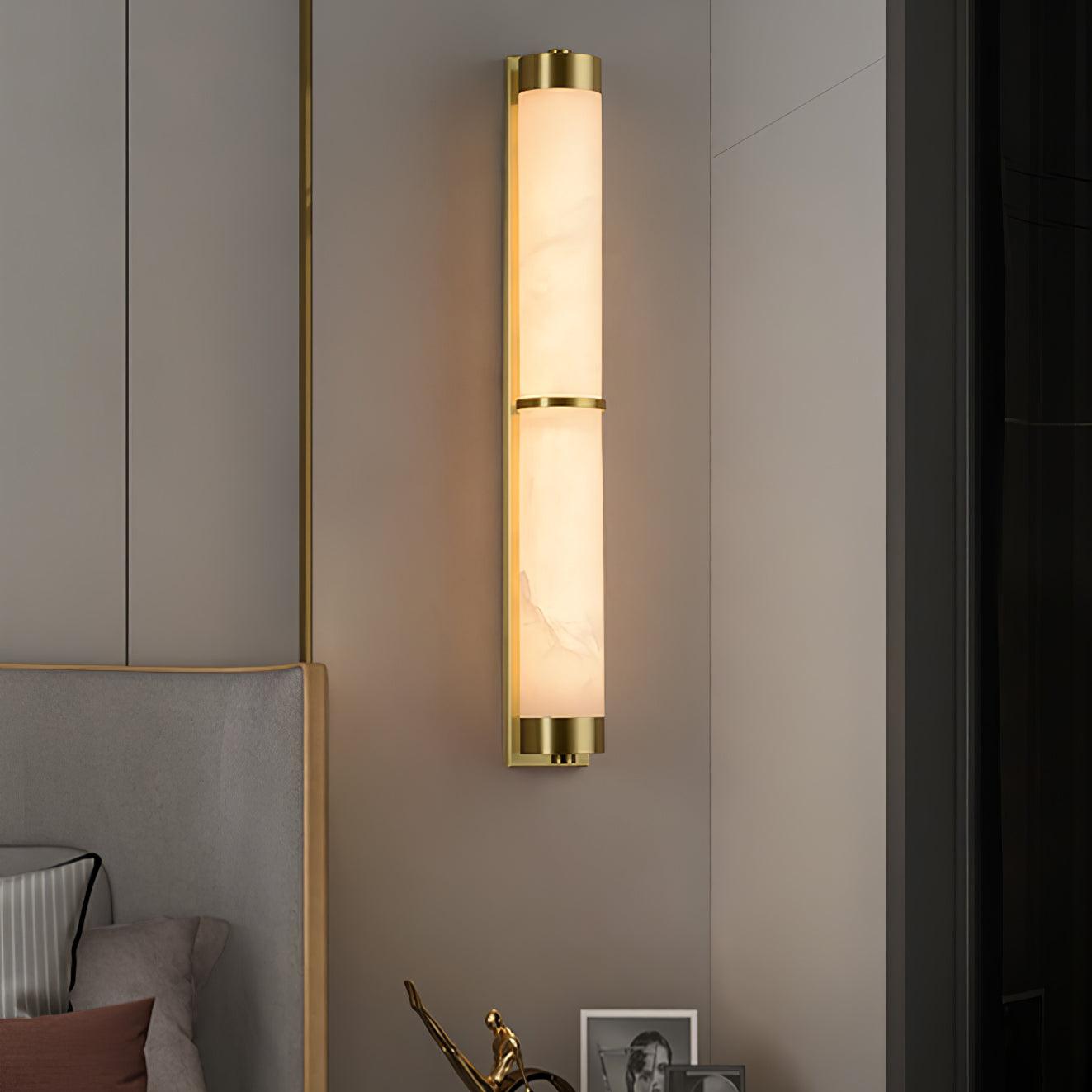 cylindra-alabaster-brass-wall-light-anzaz-Brass & White-10