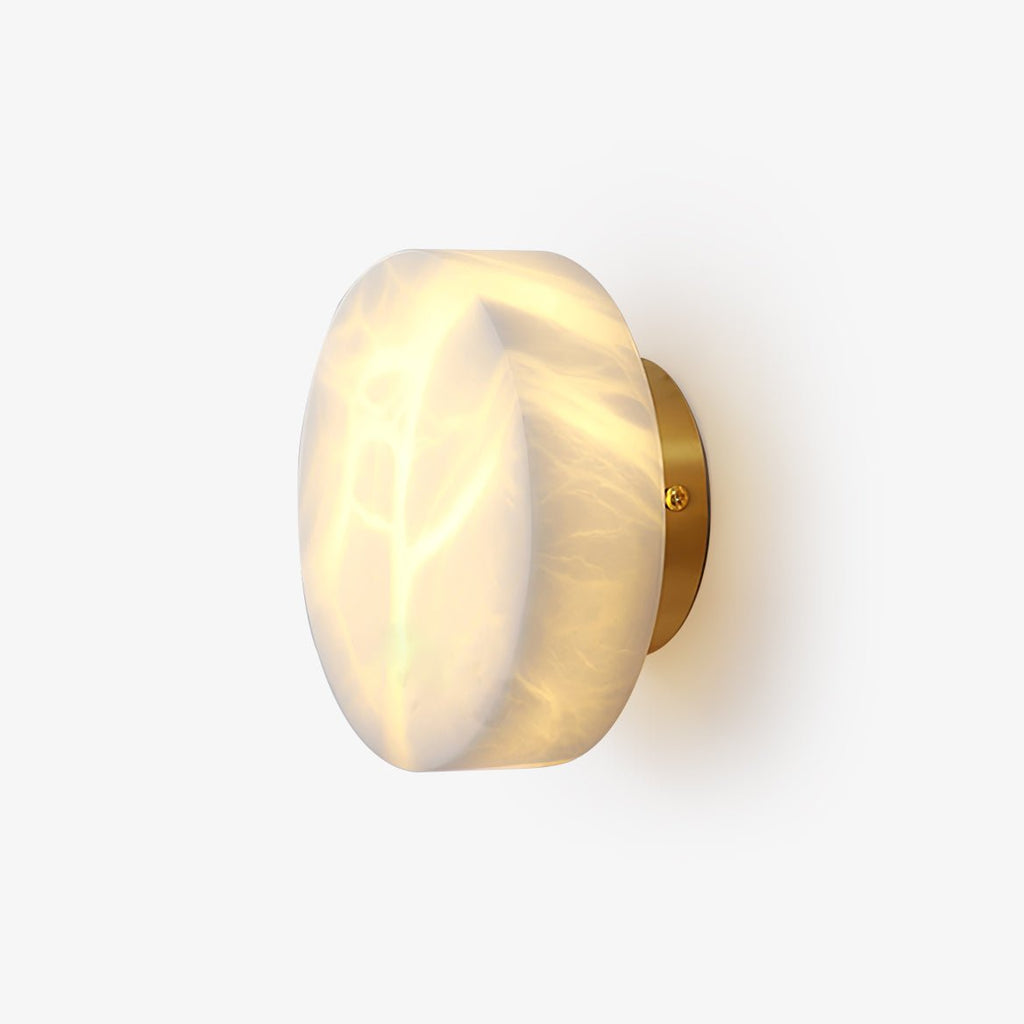 cylindrical-alabaster-wall-light-anzaz-Brass & White-1