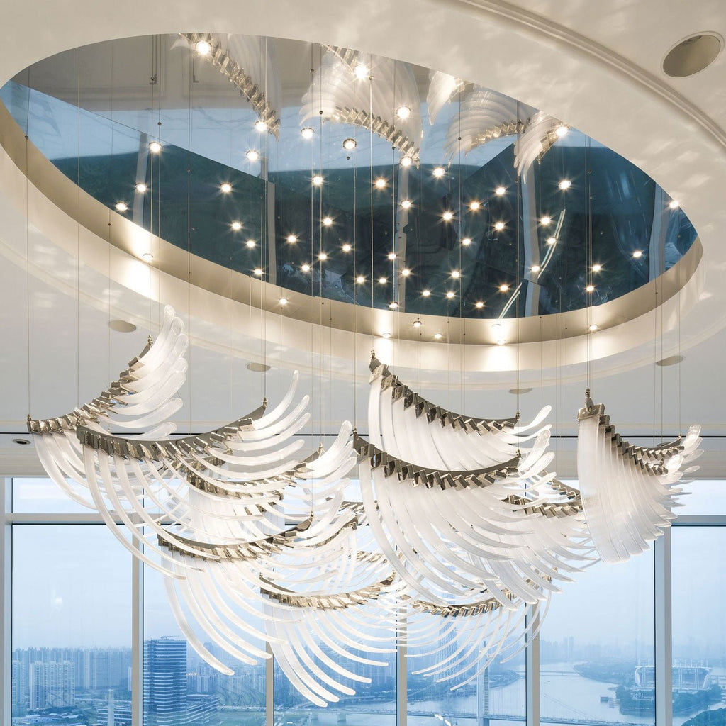 bird-feather-wings-chandelier-anzaz-Silver & White-2