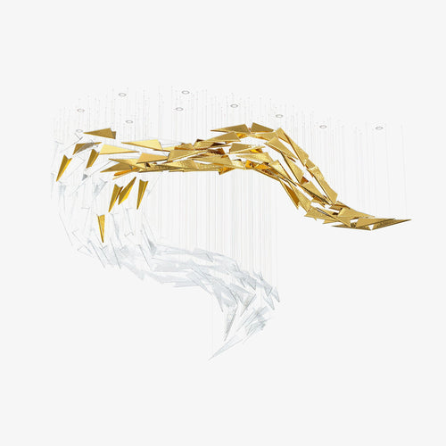 breeze-chandelier-anzaz-Gold & Clear-1