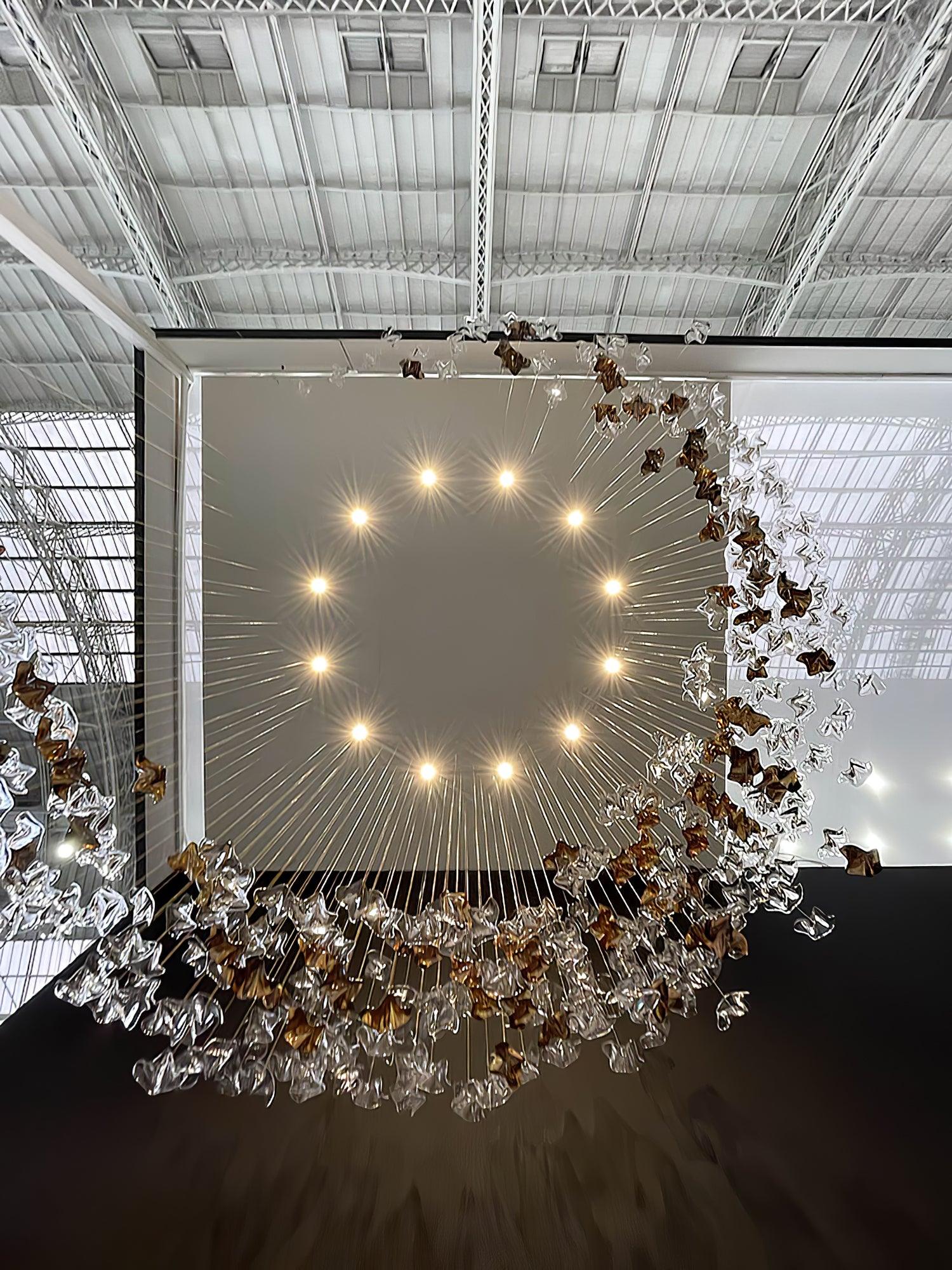 sand-sea-stair-chandelier-anzaz-Clear & Gold-10