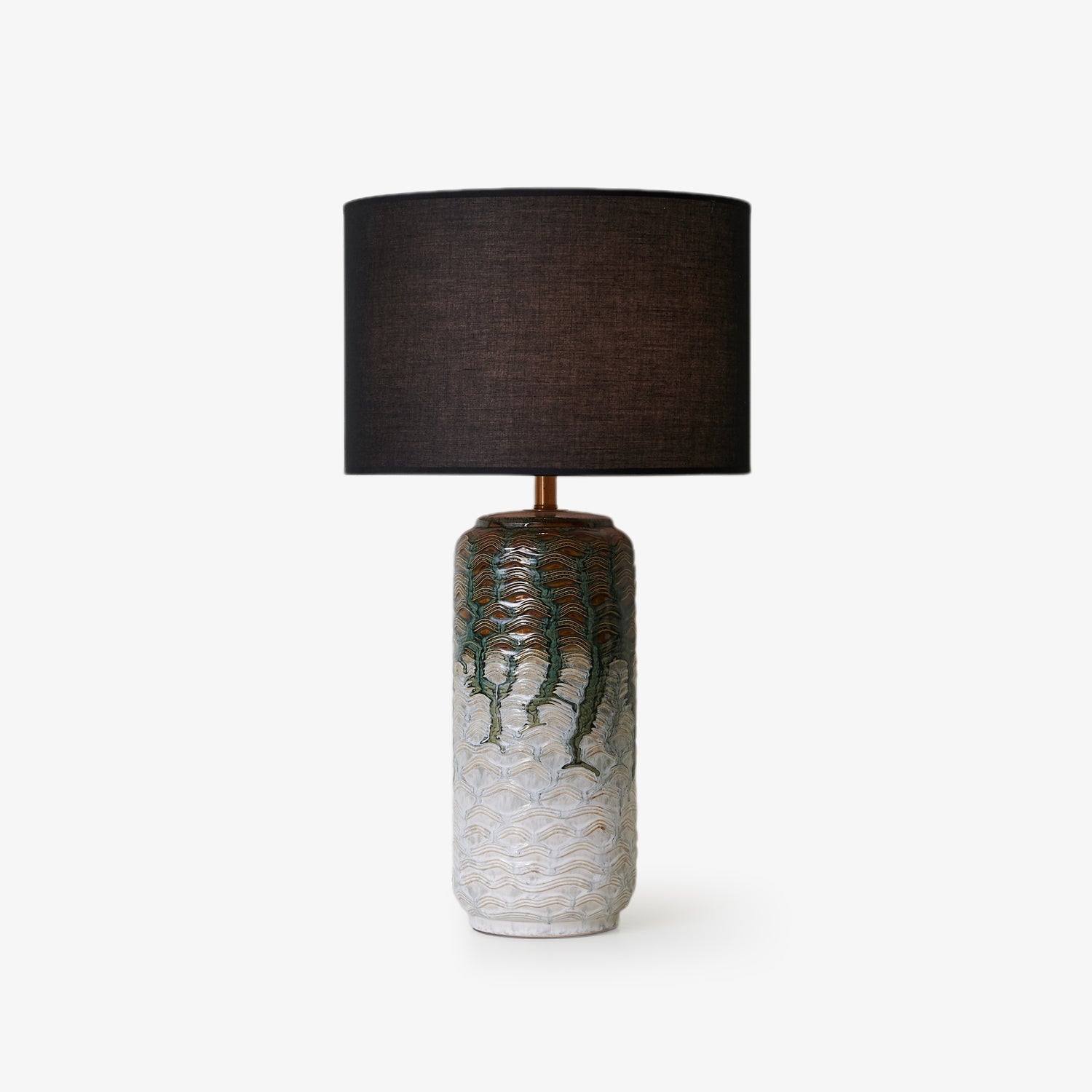 verde-drip-ceramic-table-lamp-anzaz-Black & White-1