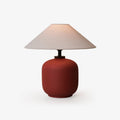 sienna-clay-table-lamp-anzaz-Red & White-1