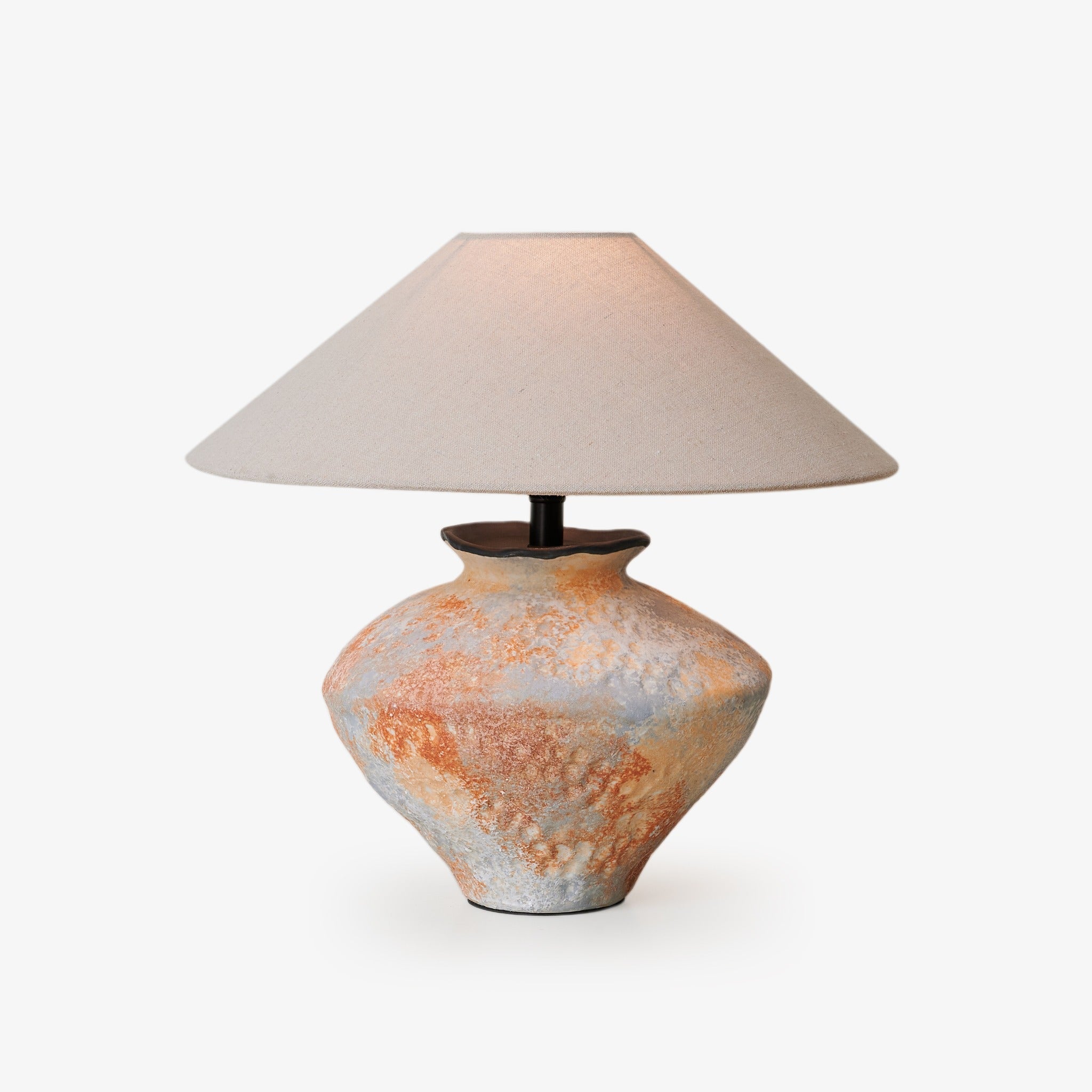 terra-nova-table-lamp-anzaz-Beige & Terracotta-1