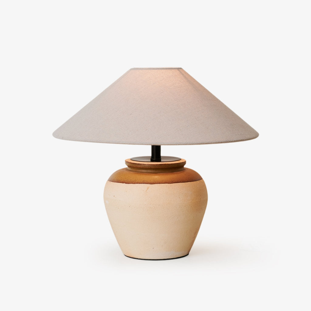 terra-glow-table-lamp-anzaz-Beige & White-1
