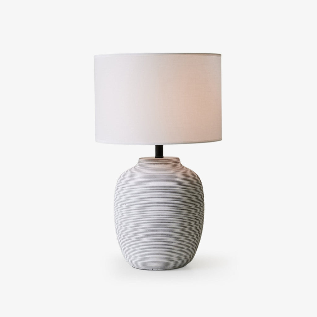 lino-stripe-table-lamp-anzaz-Grey & White-1