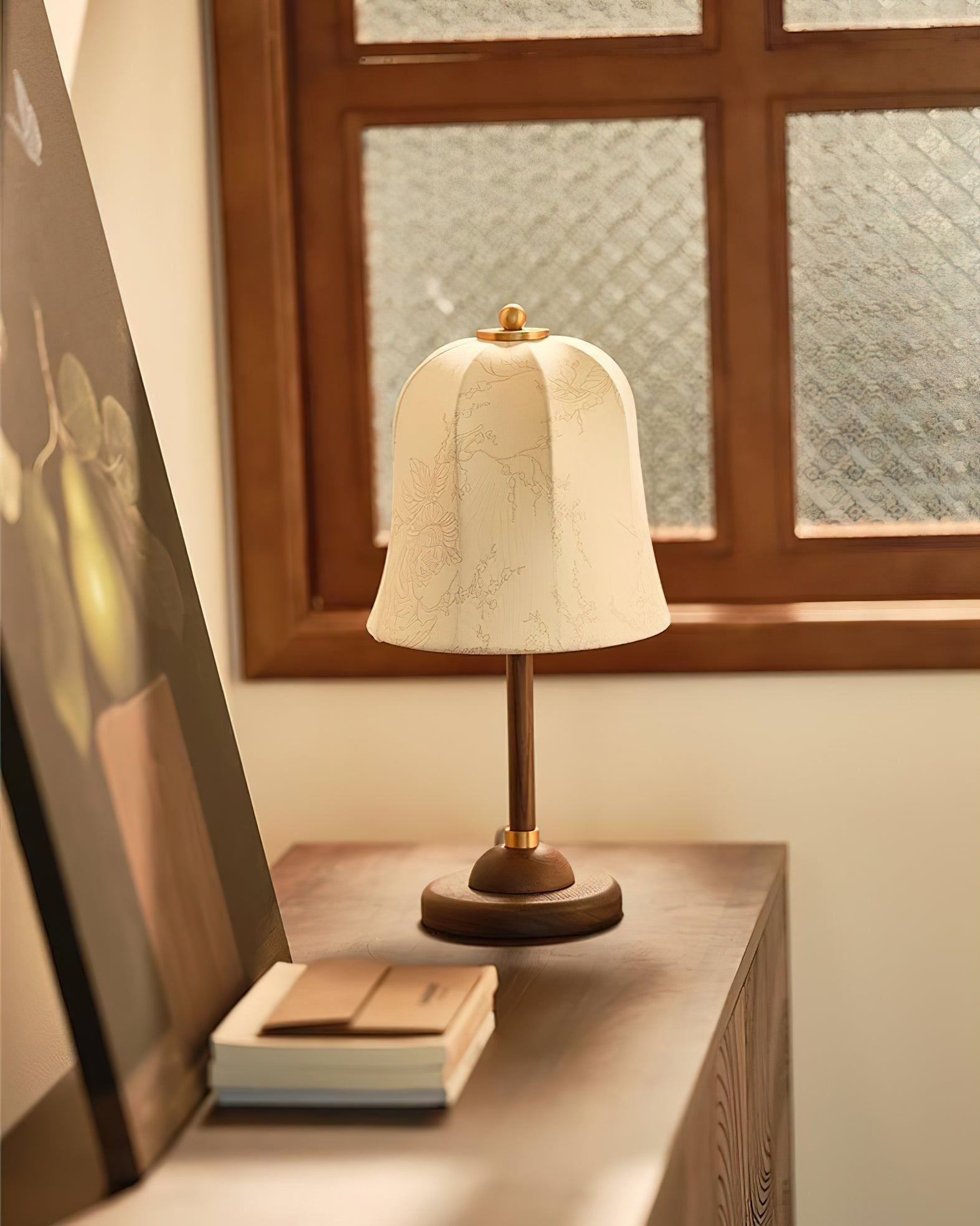 daphne-table-lamp-anzaz-Walnut Color & Beige-4