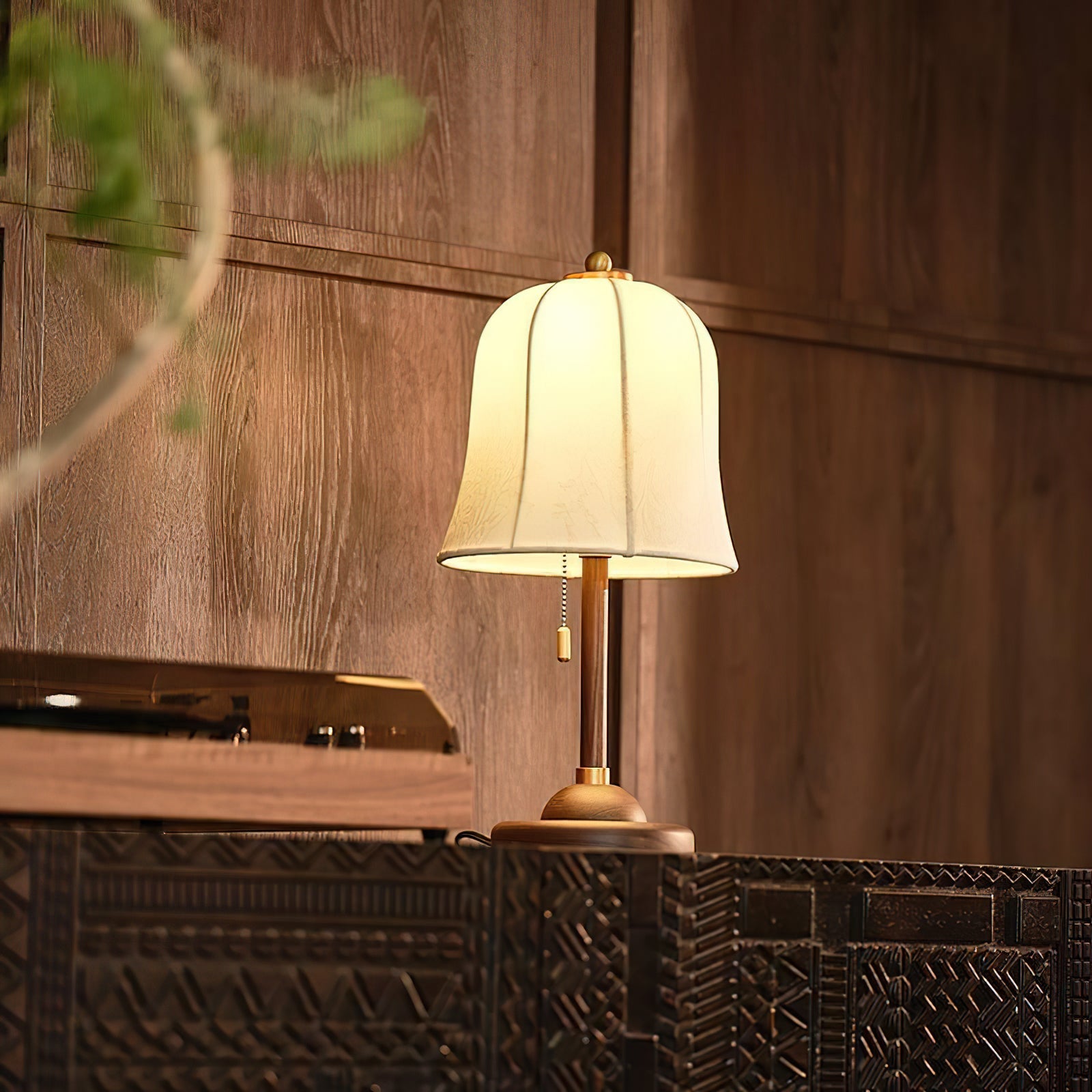 daphne-table-lamp-anzaz-Walnut Color & Beige-2