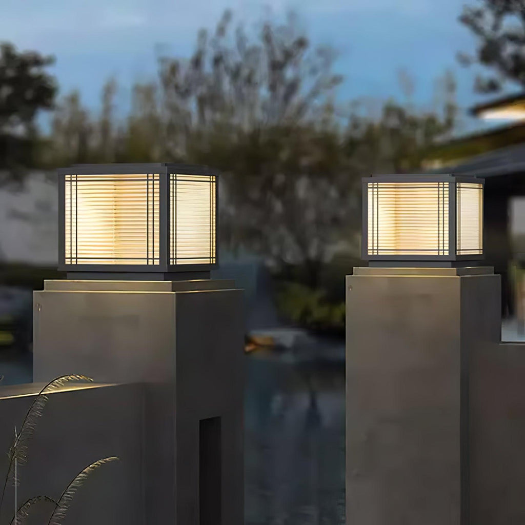 deck-solar-outdoor-post-light-anzaz-Model A: Wired Version & DC 24V (E27 bulb)-15