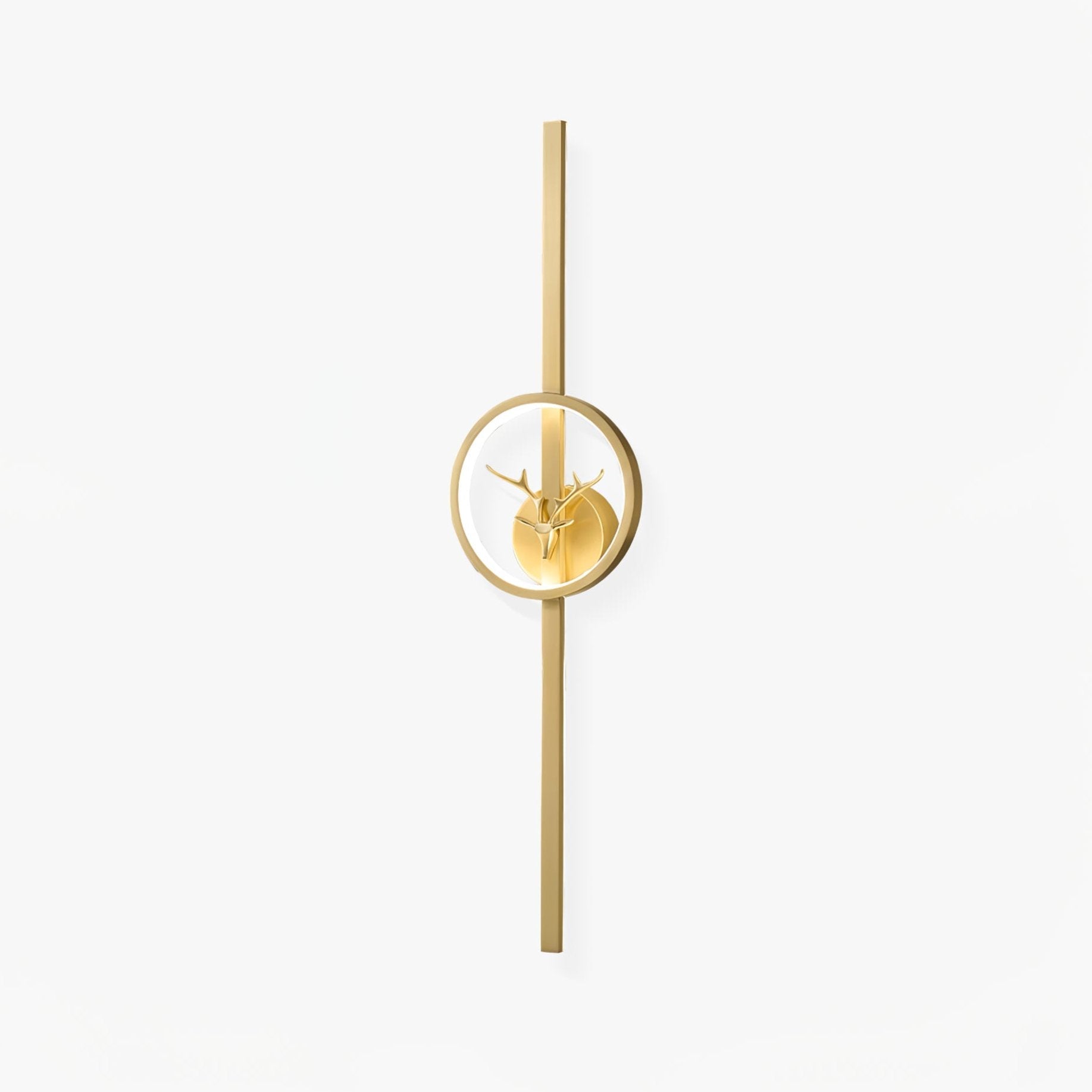 deer-brass-wall-lamp-anzaz-Brass & Three-Color Changing Light-1