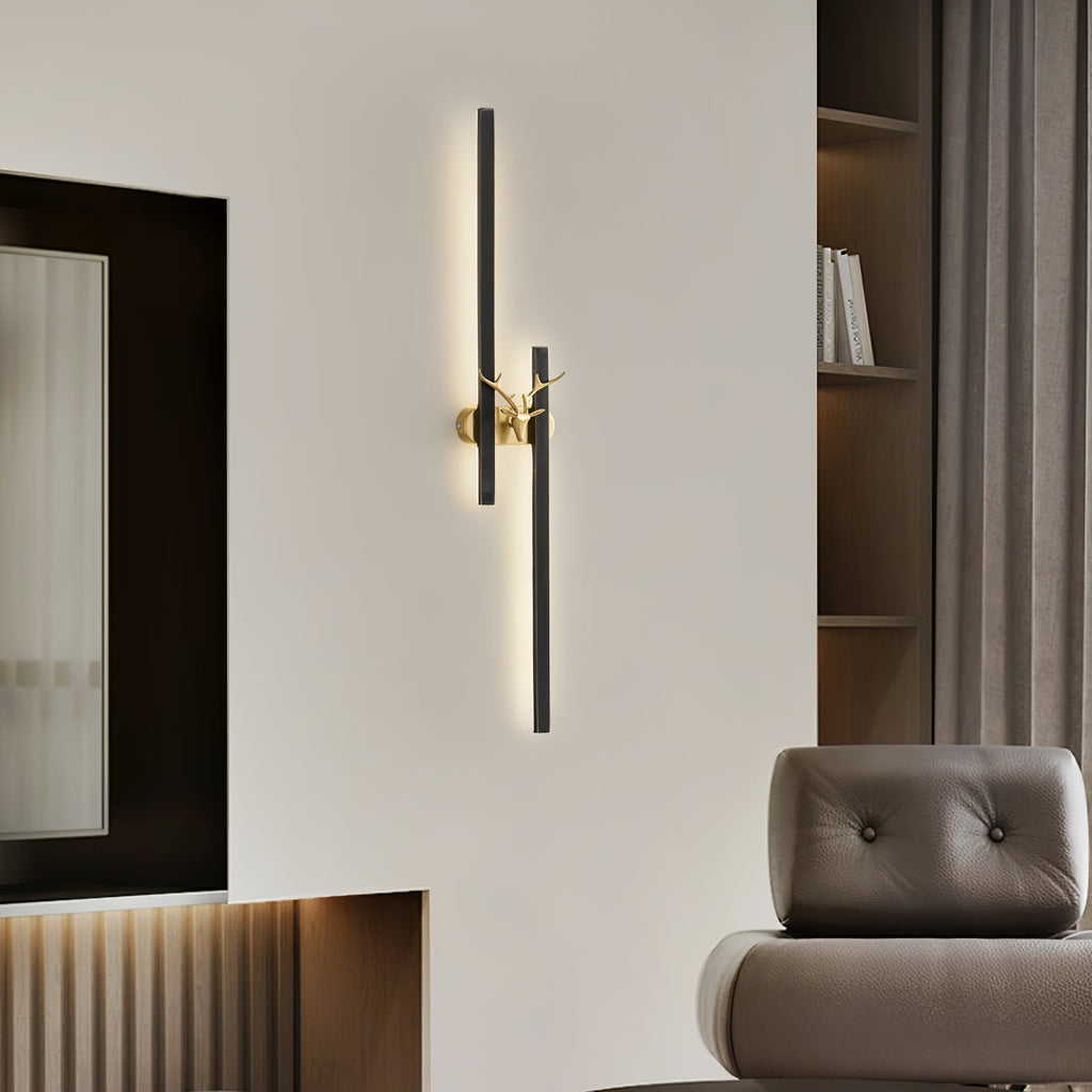 deer-brass-wall-lamp-anzaz-Black & Three-Color Changing Light-6