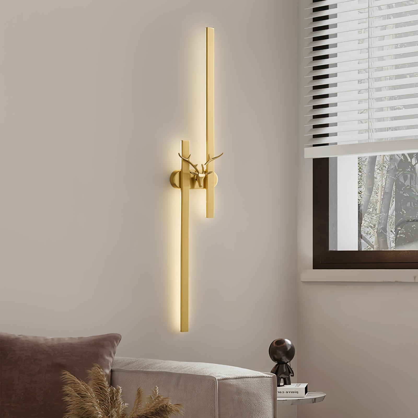 deer-brass-wall-lamp-anzaz-Brass & Three-Color Changing Light-3