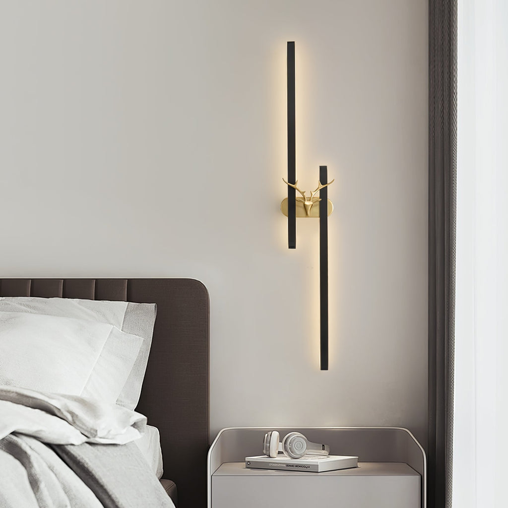 deer-brass-wall-lamp-anzaz-Black & Three-Color Changing Light-8