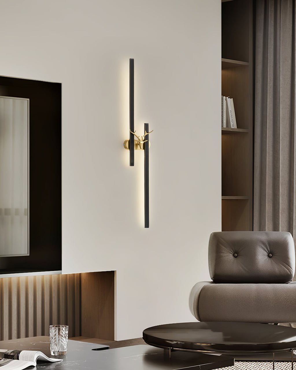 deer-brass-wall-lamp-anzaz-Black & Three-Color Changing Light-12
