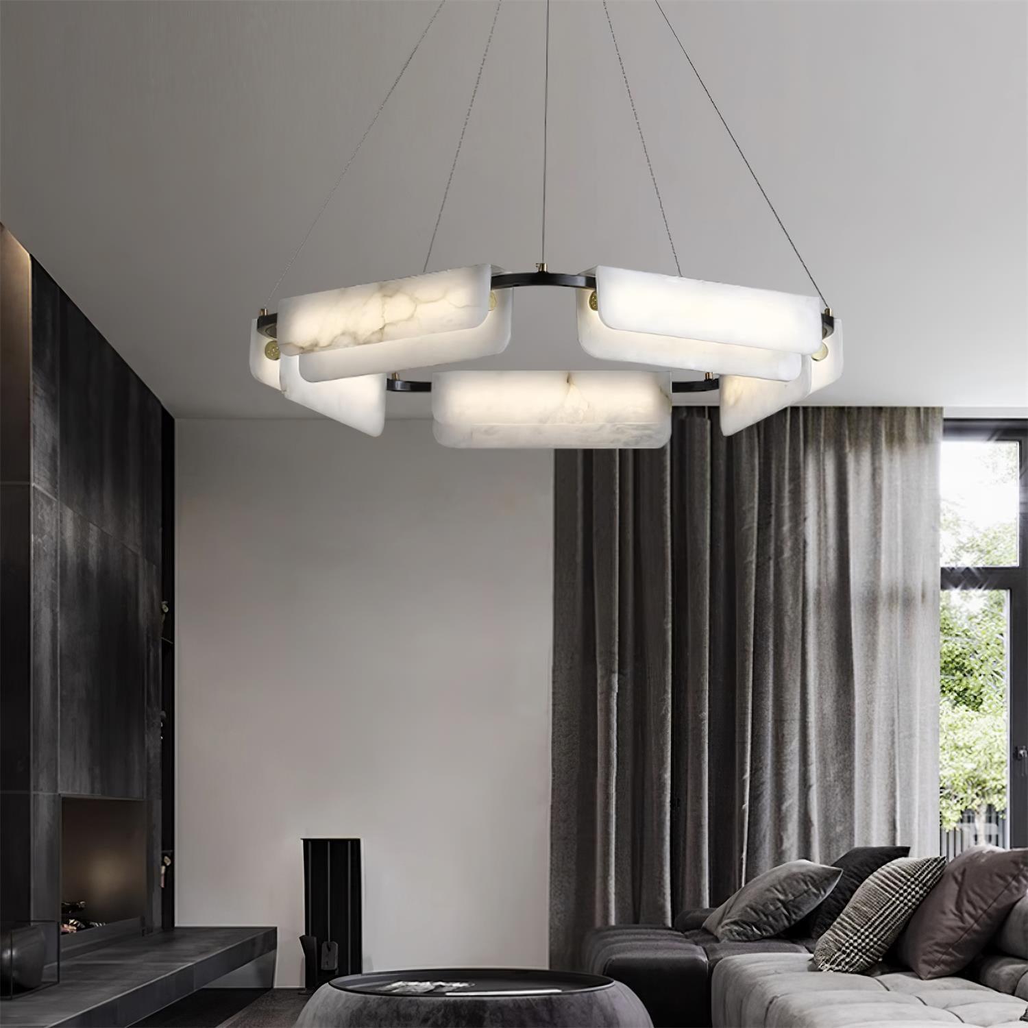 delia-alabaster-chandelier-anzaz-Black & White Alabaster-3