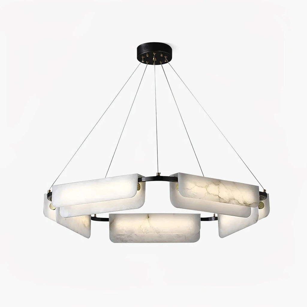 delia-alabaster-chandelier-anzaz-Black & White Alabaster-1