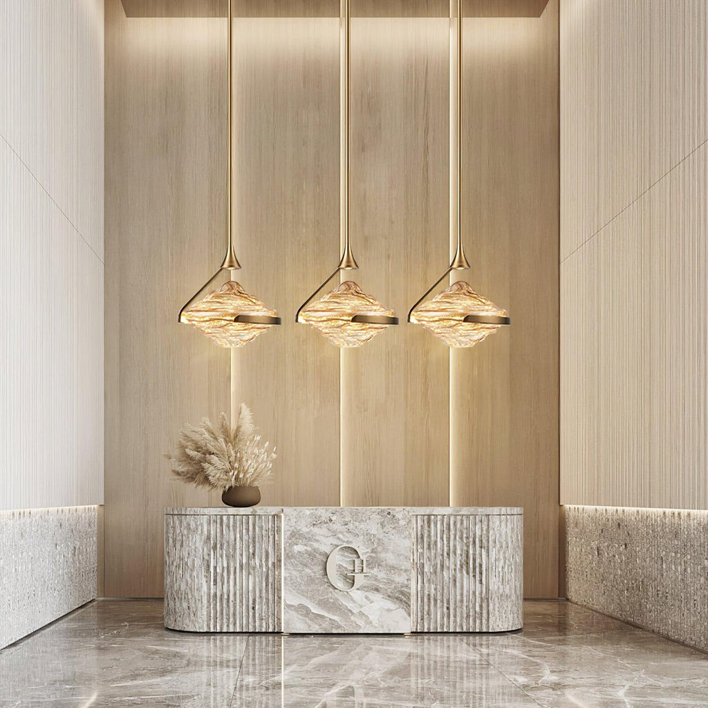diamond-crystal-pendant-lamp-anzaz-Amber & Gold-5