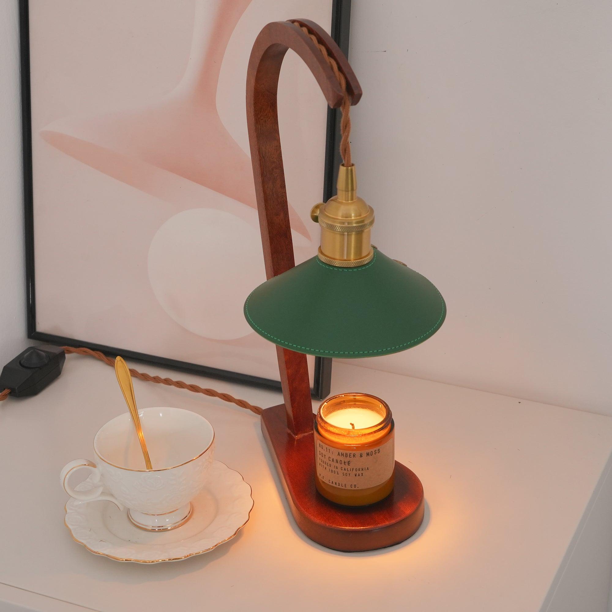 diosa-table-lamp-anzaz-Walnut color & Green-2