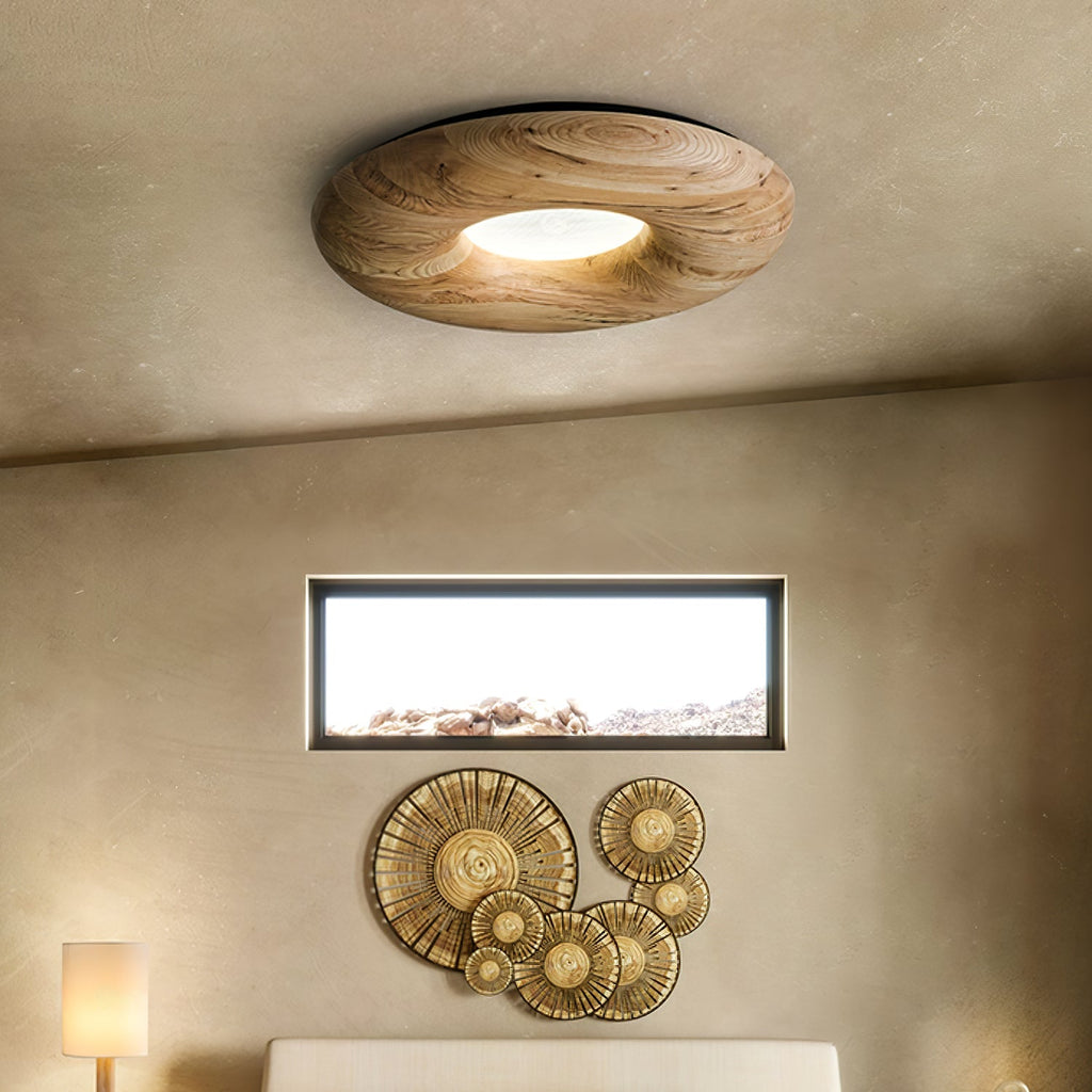 donut-wood-ceiling-light-anzaz-Wood & Walnut Color-3