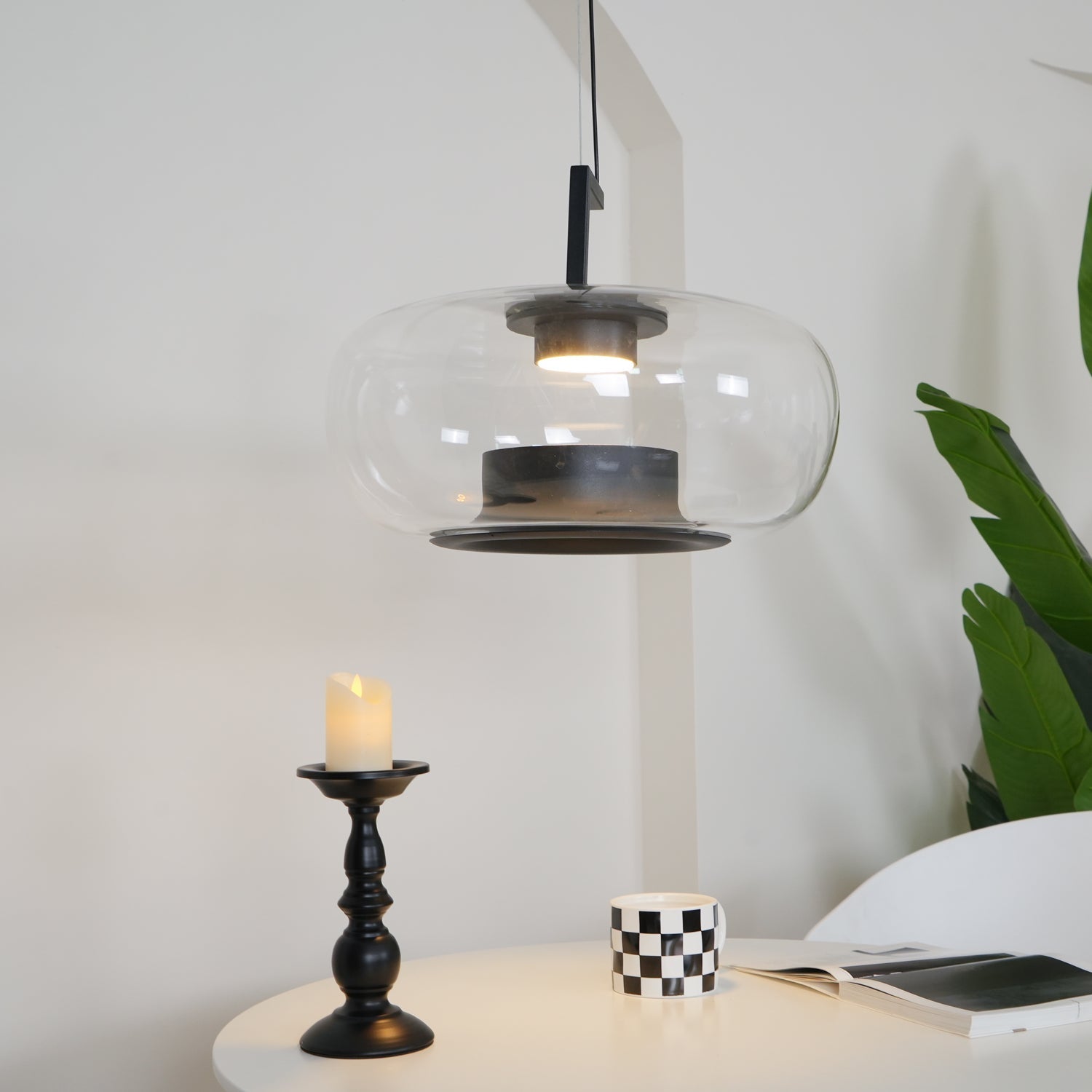 doppelte-pendant-lamp-anzaz-Black & Amber-6