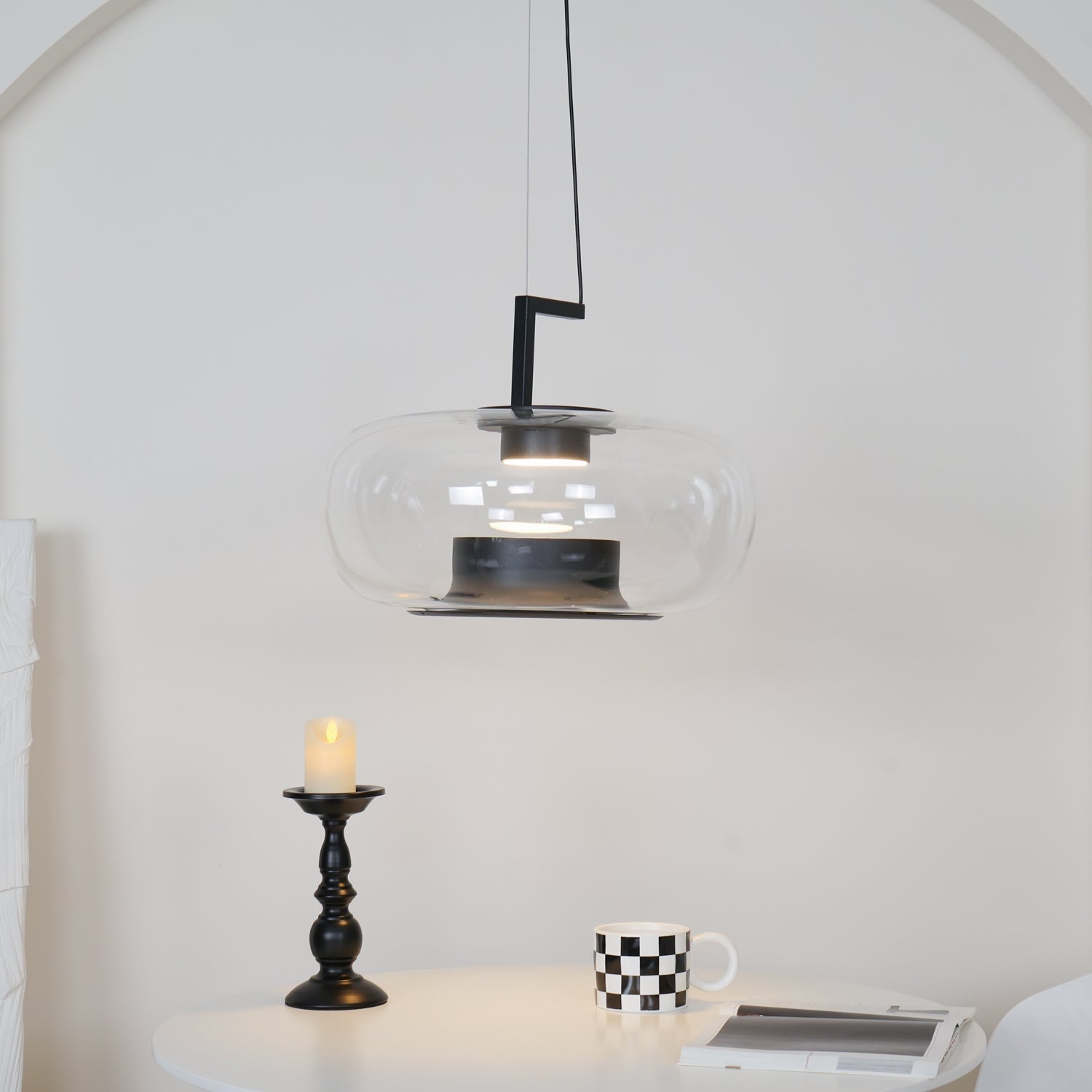 doppelte-pendant-lamp-anzaz-Black & Clear-9