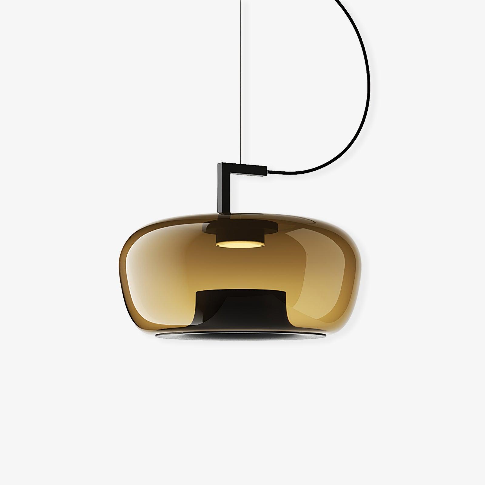 doppelte-pendant-lamp-anzaz-Black & Clear-1