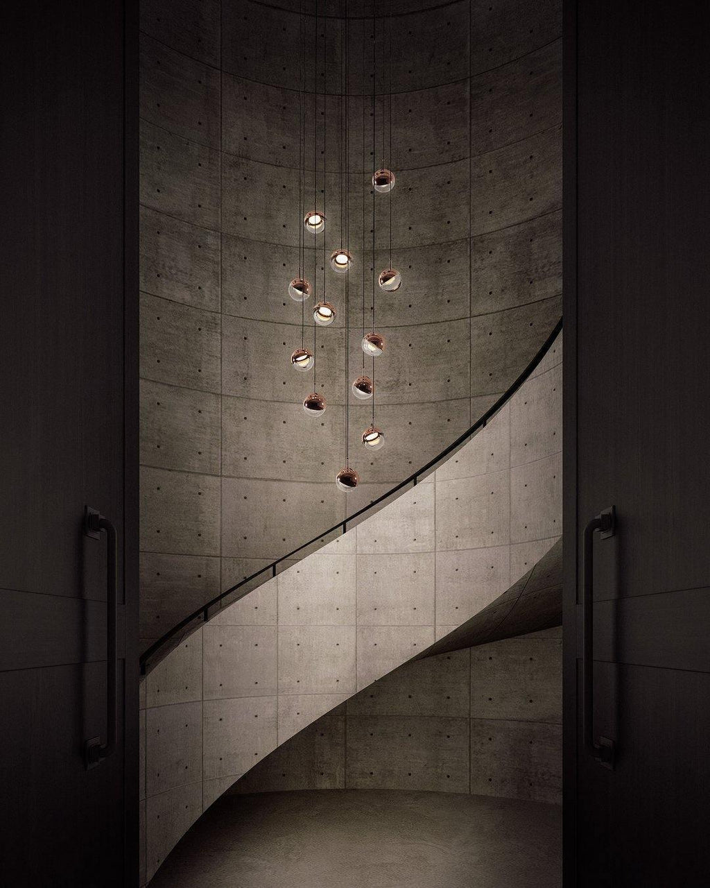 restaurant-art-led-pendant-light-anzaz-Rose gold-21