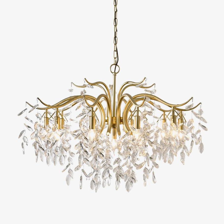 dorale-chandelier-anzaz-Brass & Clear-1
