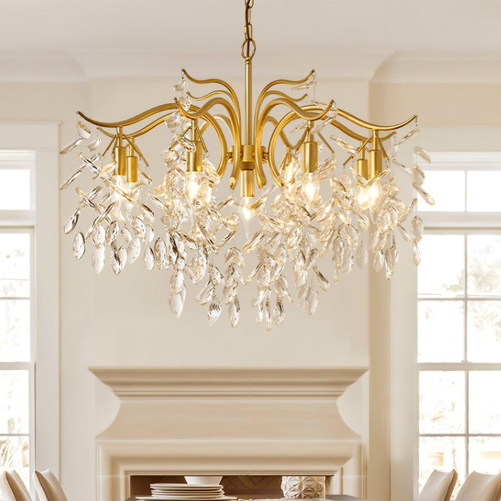 dorale-chandelier-anzaz-Brass & Clear-2