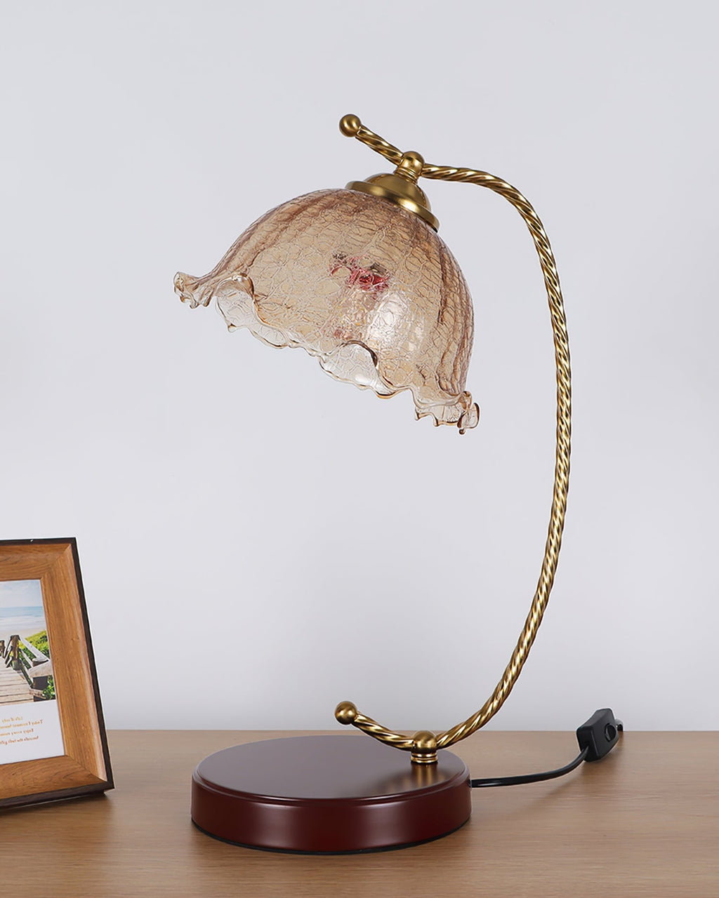 dotty-table-lamp-anzaz-Model B Amber & Walnut color-5