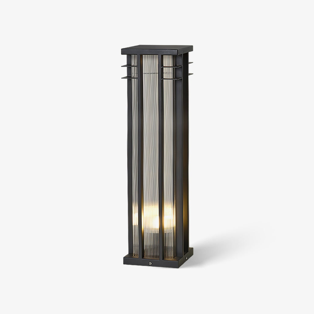 double-axis-outdoor-post-lamp-anzaz-Model A: Wired Version-1