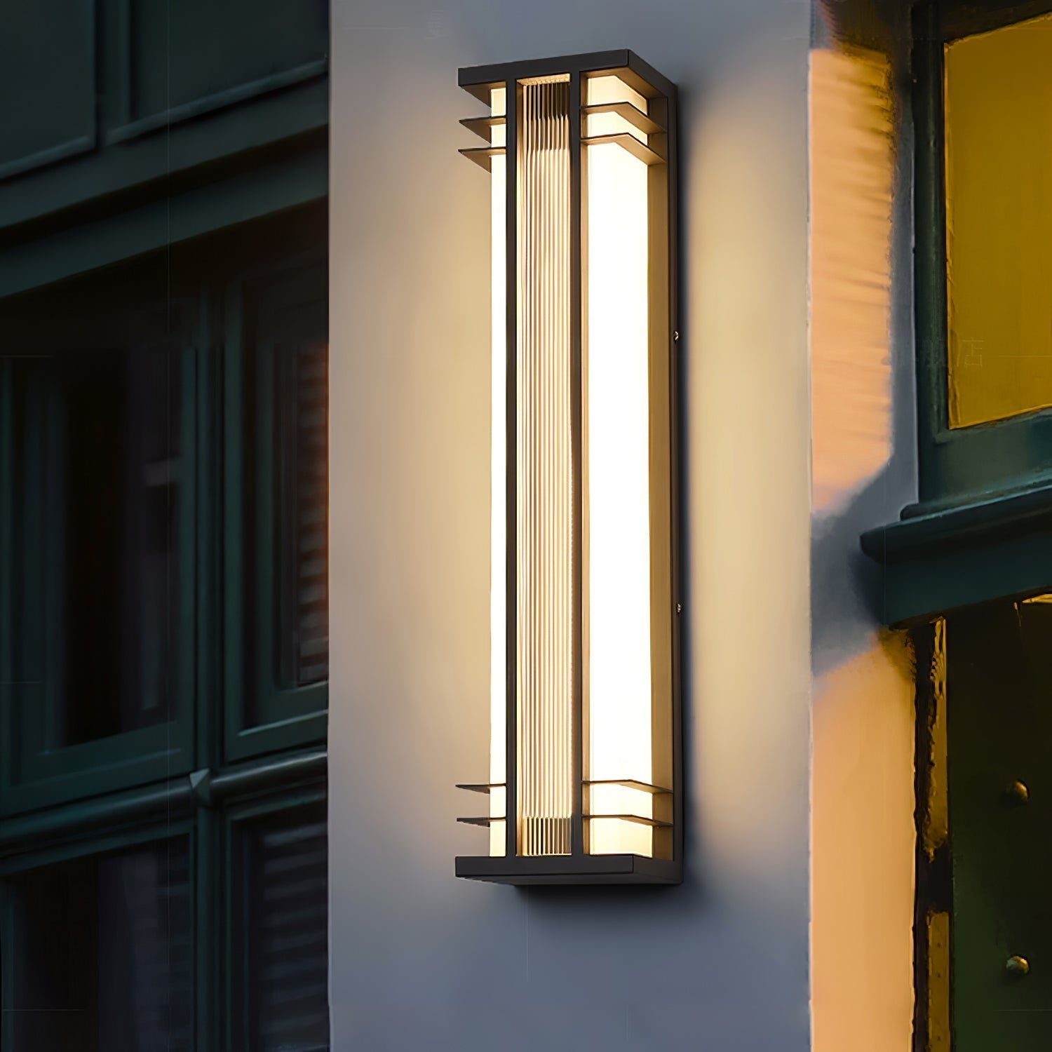 double-axis-outdoor-wall-lamp-anzaz-Model B: Solar-Powered Version-2