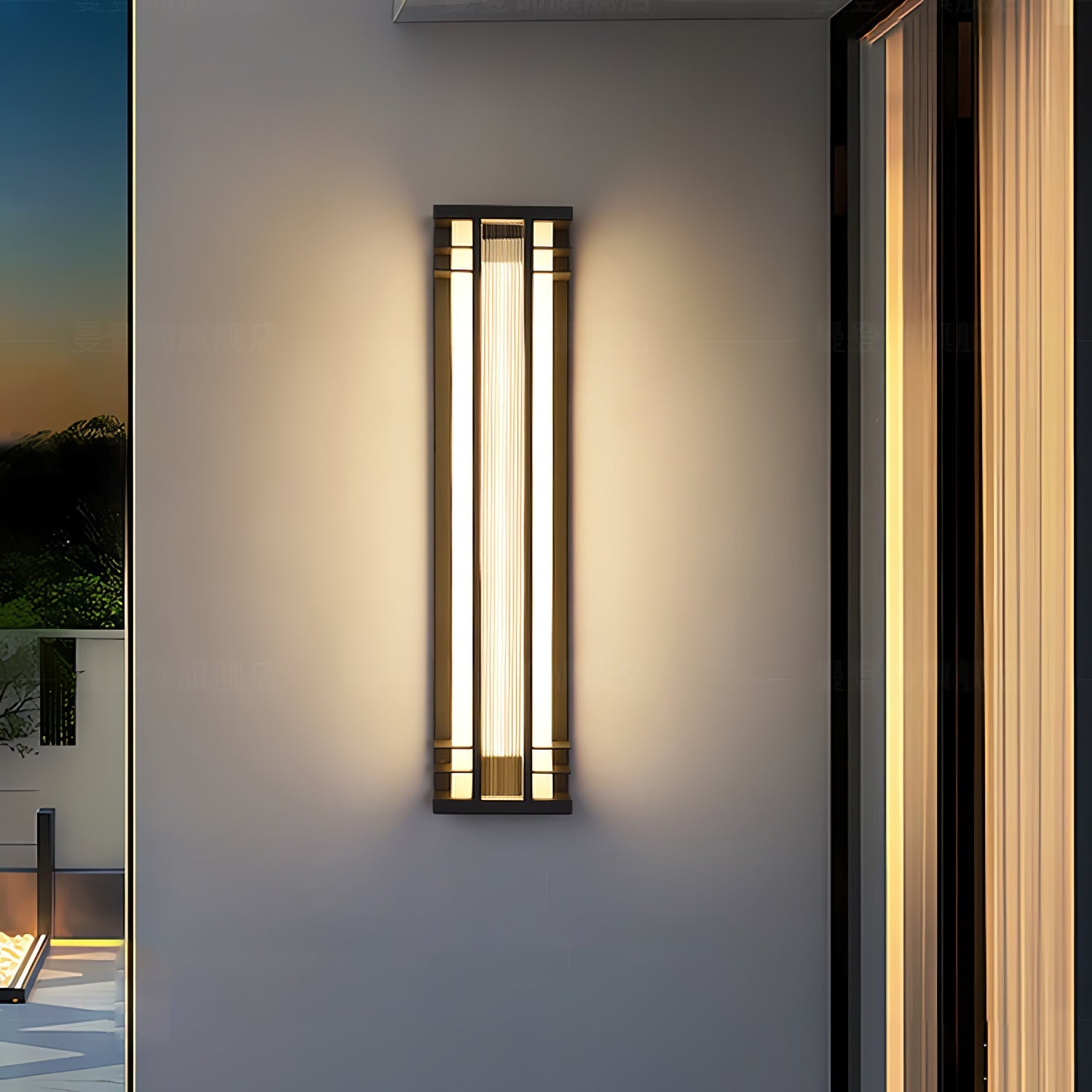 double-axis-outdoor-wall-lamp-anzaz-Model A: Wired Version-3
