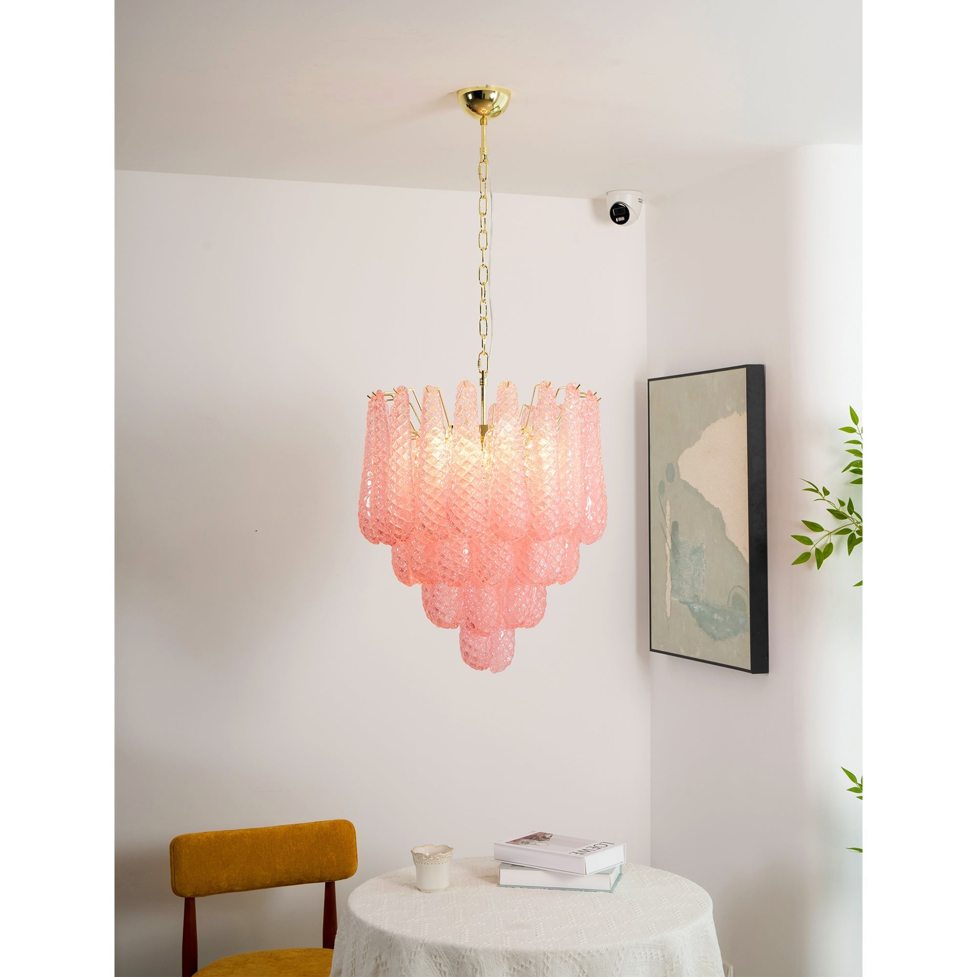 murano-pink-glass-droplet-chandelier-anzaz--4