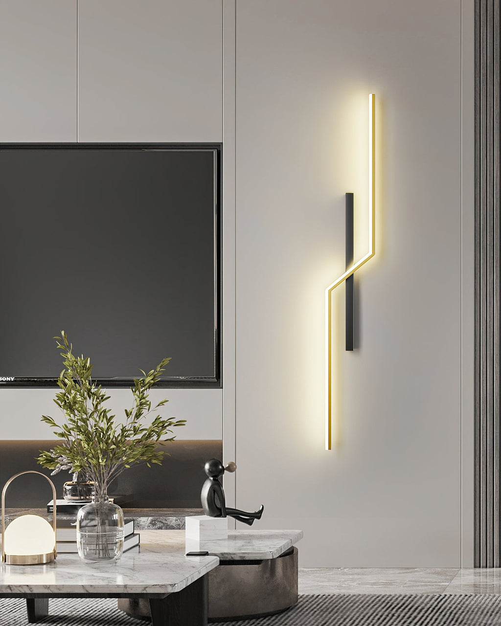 echelon-wall-light-anzaz-Gold & Black-2