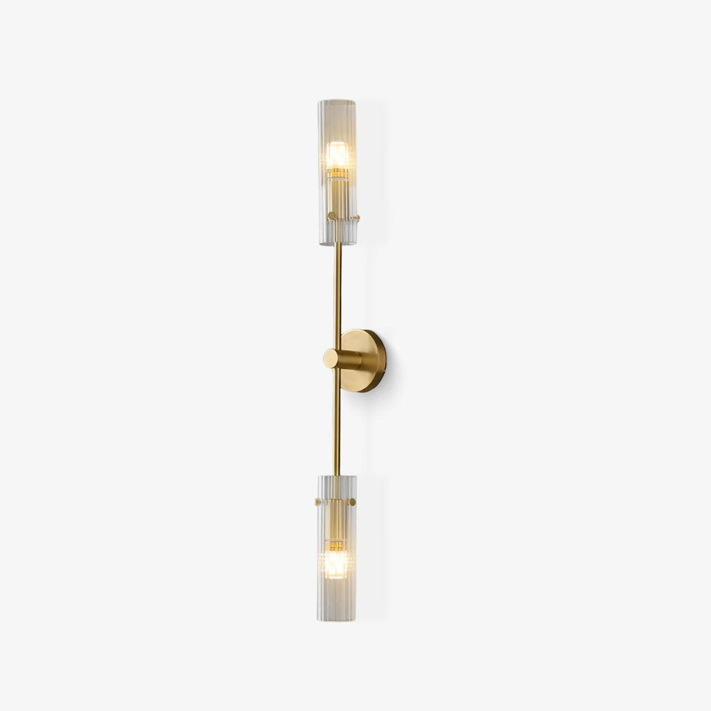 eclat-vertica-wall-lamp-anzaz-Brass & Clear-1