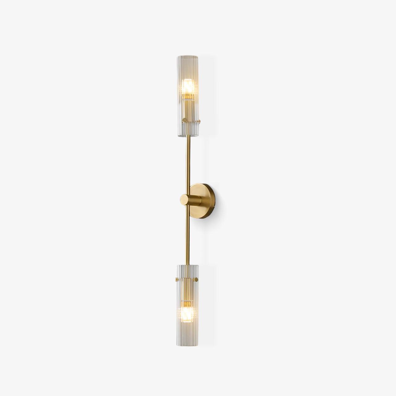 eclat-vertica-wall-lamp-anzaz-Brass & Clear-1