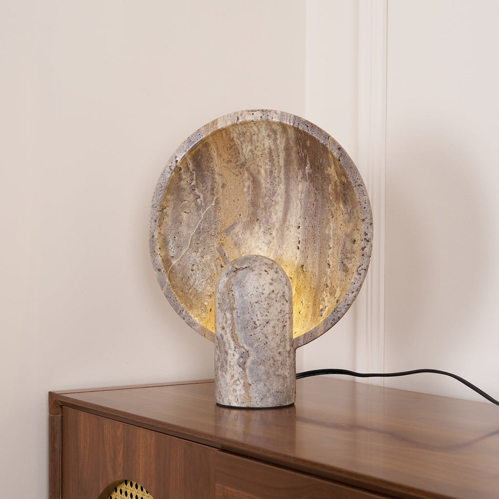 eclipse-stone-table-lamp-anzaz-Brown Travertine-3