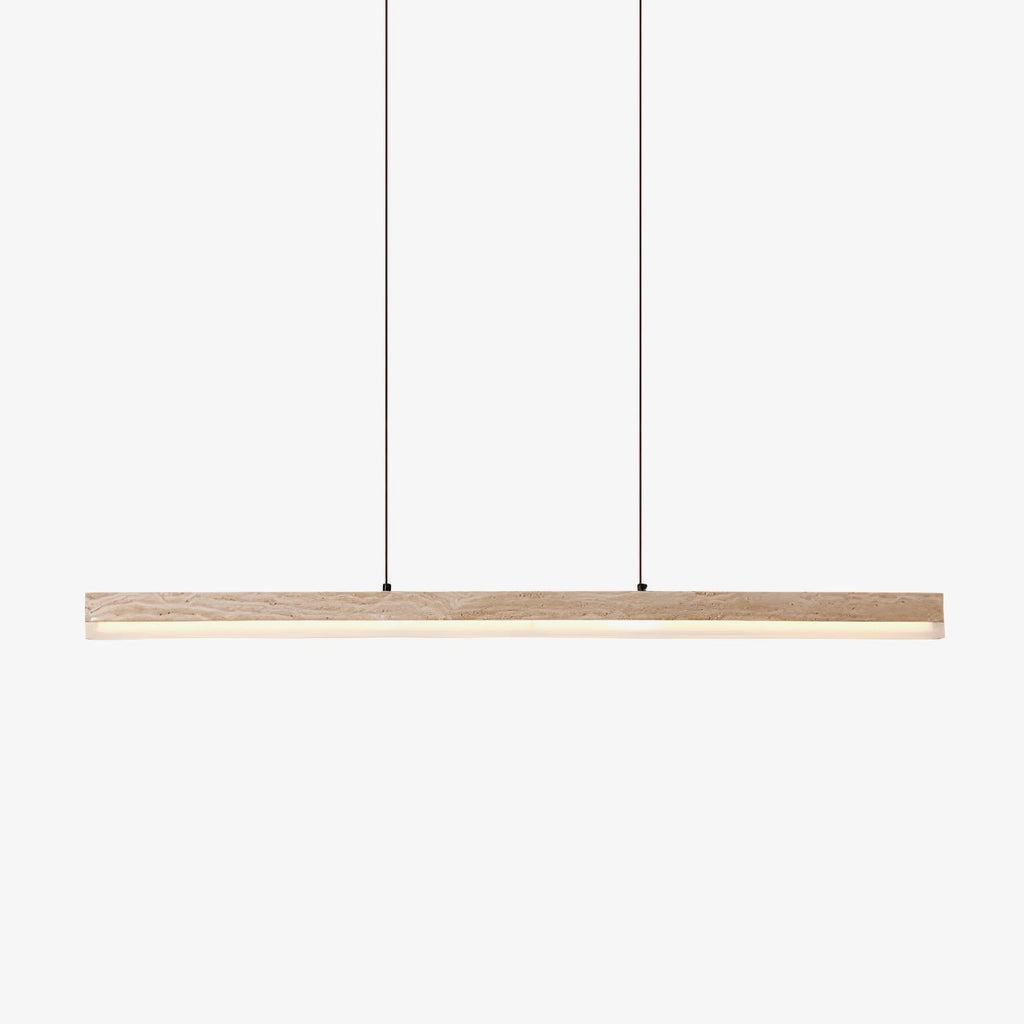 ecliptic-beam-pendant-lamp-anzaz-Yellow Travertine & Walnut Wood-1