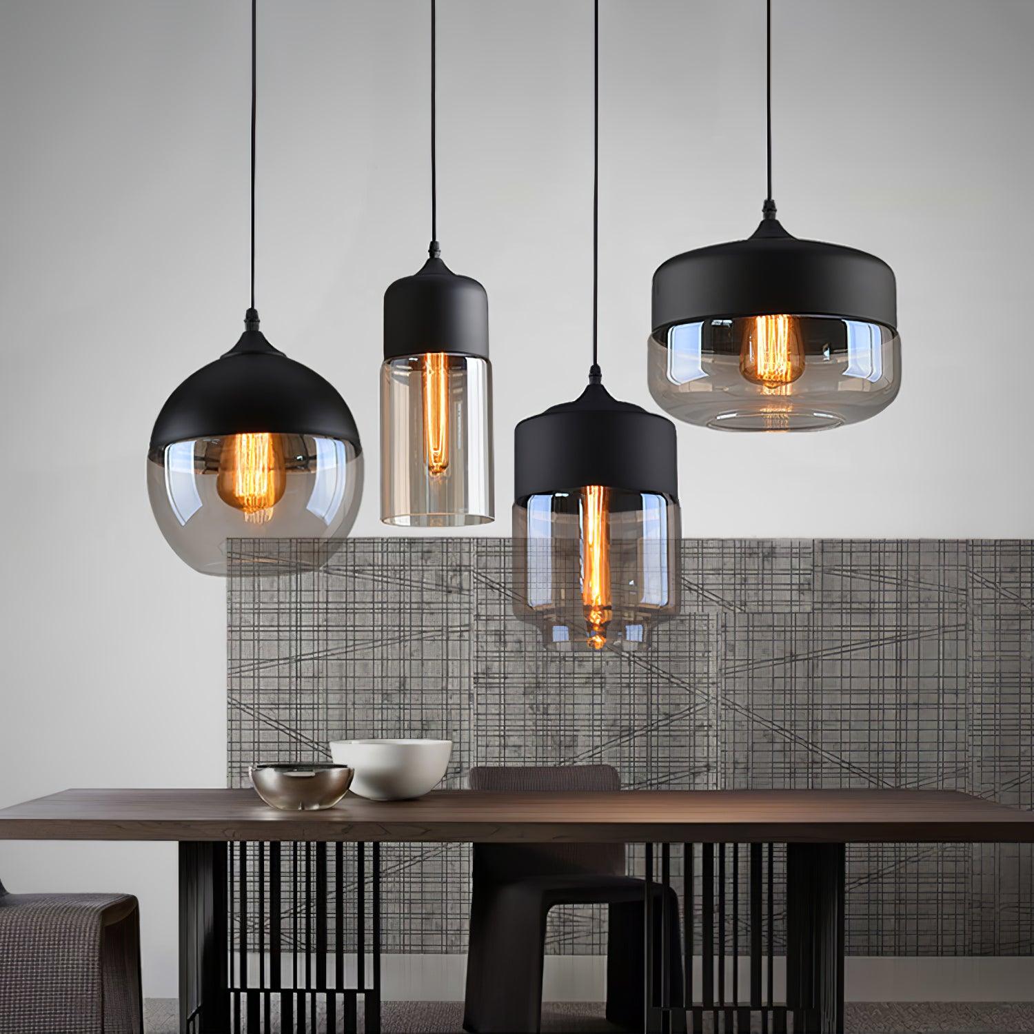 eclisse-quartet-pendant-lamp-anzaz-White & Clear-2