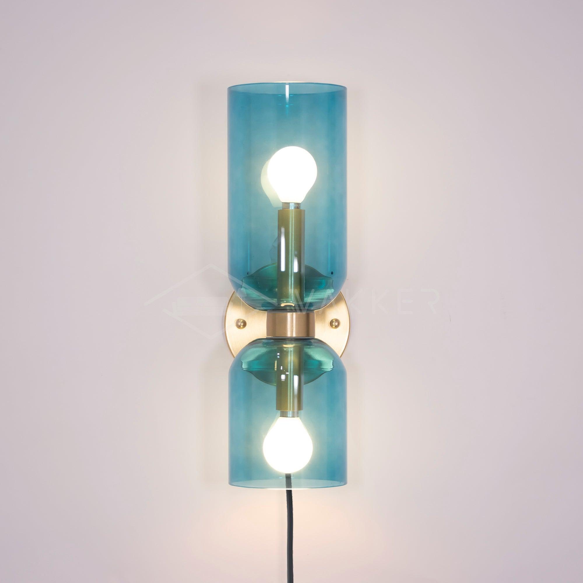 edie-plug-in-wall-lamp-anzaz-Gold & Blue Glass-10