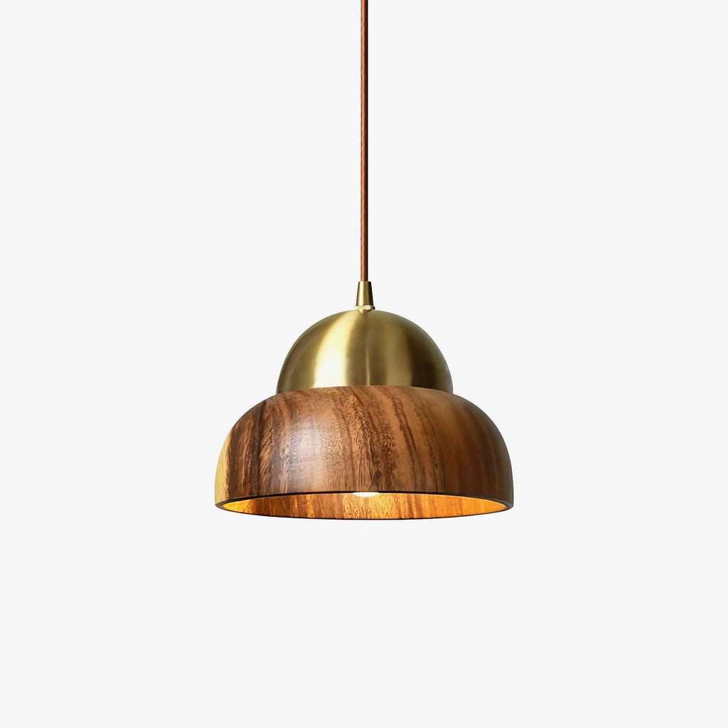 edmund-pendant-light-anzaz-Brass＆Walnut color-1